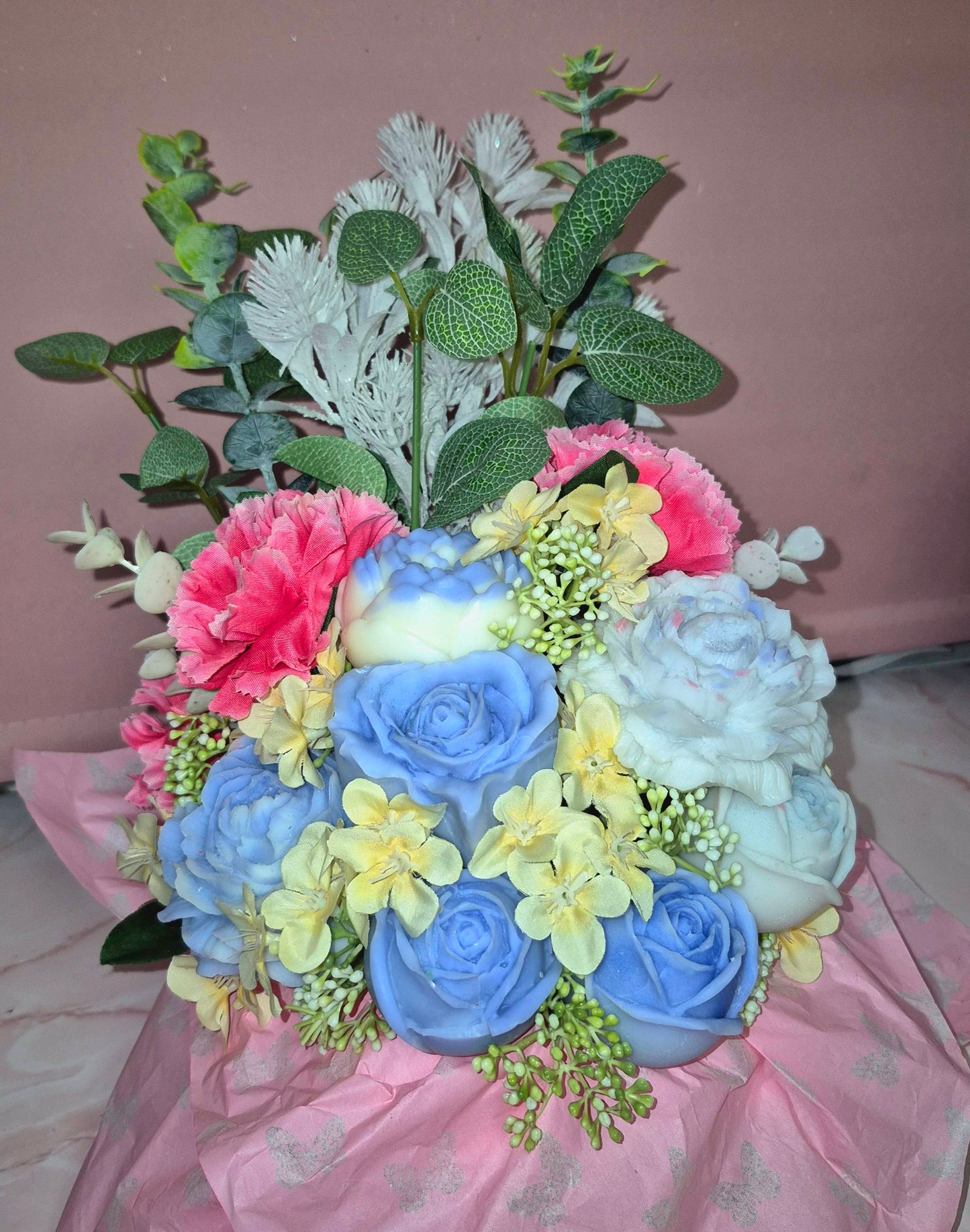 Hand Made Wax Melt Bouquets