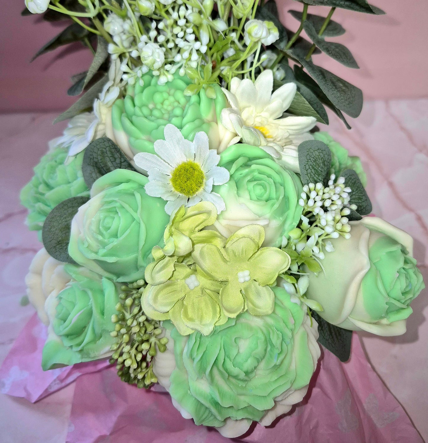 Hand Made Wax Melt Bouquets